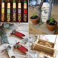Ice Cream Sticks Large (Pack of 10 Bundle 420+ Pcs) Wooden Ice Cream Sticks for Art Craft Sticks. 