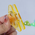 Paper Clip Triangle Corner Clips Kawaii Page Holder File Index Photo Clamp Korean Stationery Office School Desk Organizer. 