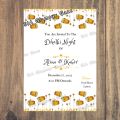Customized 20/50/100 PCs Dholki/Mayon/Sangeet invitation cards - wedding Invitation Cards. 