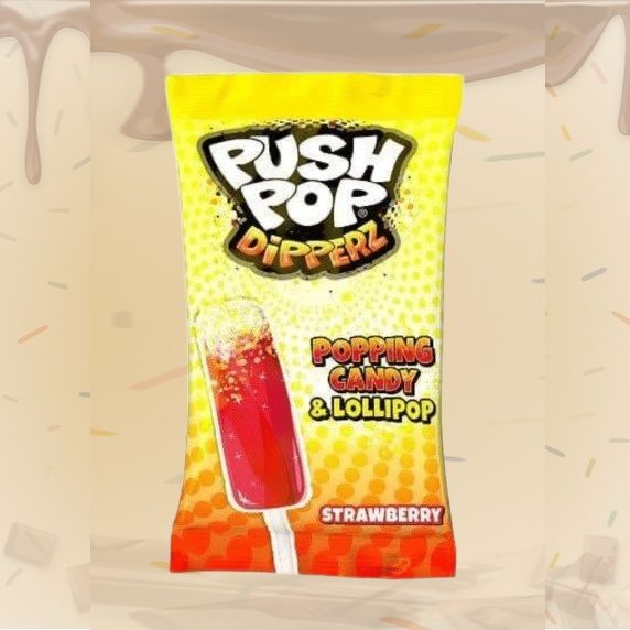 Push Pop Dipperz Popping Candy Lollipop 12g ( Imported )