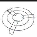(PACK OF 02) Metal Degchi Stand - Pan Stand - Stainless Steel Pan Stand - Heat Resistant Hot Pot And Pan Stand (Round Shape) Good Quality.. 