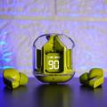 Air 31 TWS Earbuds Airpods | Wireless earbuds with charging | Transparent crystal earbuds in different colours | Bluetooth Earbuds. 