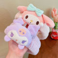 My Melody My Melody Kuromi Kawaii Plush Doll Face Wash Headband Women Sanrioed Anime Cute Girl Heart Hair Accessories Yao Store. 