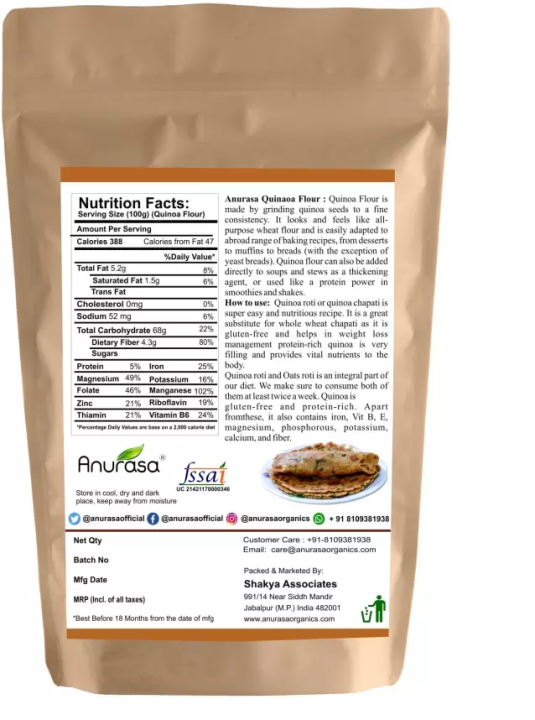 Anurasa%20White%20Quinoa%20Flour-Full%20of%20Protein,%20Pack%20of%201%20%20(400%20g)%20-%20Image%202