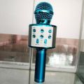 WS858L Wireless Bluetooth Musical Microphone, with Record Rose Gold. 