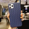 KOKKO Fashion Woven Pattern Phone Case Shockproof Breathable Compatible For Iphone 13/iphone 13 Pro Max/iphone 11pro/iphone11pro Max/iphone 12. 
