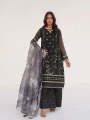 Salitex Eid Collection 3 Piece for Women Unstitched Festive Embroidered Suit (SUNW7NO117). 