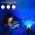 Compact Multi-Functional LED Galaxy Projector Light With Built-In Bluetooth Speaker – Portable Mini Design. 