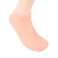 1 pair Silicone Elastic Moisturizing Foot Socks, Spa Massage Moisturizing Gel Socks for Dry Cracked Feet. 