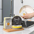 Creative Smiley Face Thick Sponge Strong Decontamination Dish Washing Cloth Kitchen Cleaner Sponges Household Cleaning Tool. 