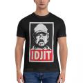 Supernatural Bobby Singer idjit classic T-shirt mens plain t shirts Plain White T shirts men o-neck T-shirt. 