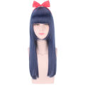 Main Shengda Poppin and Pipi Mei’s daily cos with bangs and tiger mouth clip cos wig. 