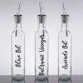 Olive Oil and Vinegar Bottle Labels Decal Sticker Kitchen Resturant Vinyl Home Decor. 