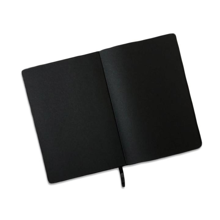 PaperCuts Black Scrap Diary - Full Black Pages A5 Size Diary