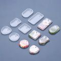 DIY Keychain Pendant Silicone Mold Set Crystal Epoxy Making Mold. 