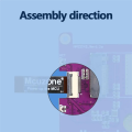 16Pin 0.5mm Pitch FPC Shielded Cable for 5, with Shielding and PCIe Differential Pair Impedance Control Easy to Use. 