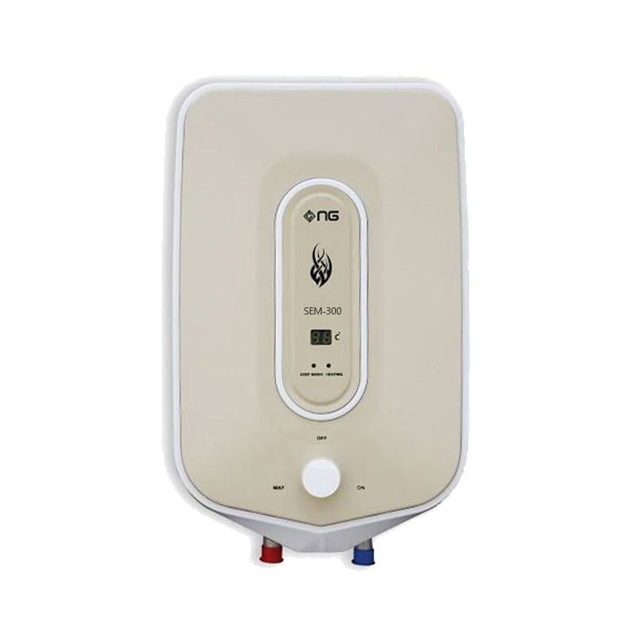 Nasgas Electric Semi Instant Geyser 30 Litter SEM-300 Special Edition Watt Control Brand Warranty