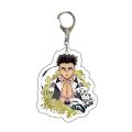 Demon Slayer keychain doll set rubber Pendant Acrylic Tanjirou Nezuko Butterfly Ninja My Wife Zenitsu Inosuke Tomioka Yoshiyuki Purgatory. 