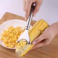 Stainless Steel Corns Threshing Device Easy Corn Peeler Fruit Vegetable Tools. 