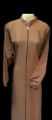 Korean nida fabric full zip style/new style abaya with 2 side pocket. 
