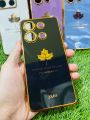 Infinix Note 30 Back Cover Luxury 6D Plating Soft Case Camera Lens Protection Square Frame Silicone Glossy Shockproof Mobile Phone Cases- Infinix Note 30 Girls & Boys Back Cover. 
