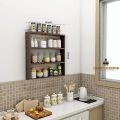 Wooden Floating Nursery Shelves - Wall Shelf for Bathroom Decor - Kitchen Spice Rack - Book Shelfs Organizer for Baby Room Decor. 