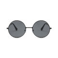 Classic Round Sunglasses Woman Vintage Circle Design Sun Glasses For Woman Male Small Frame Metal Colorful Ocean Mirror Retro. 