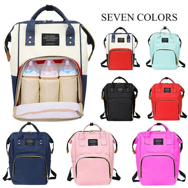Lequeen%20Diaper%20Bags%20New%20Fashion%20Mummy%20Maternity%20Nappy%20Bag%20Large%20Capacity%20Diaper%20Bag%20Infant%20Fashion%20Travel%20Backpack%20with%20Baby%20in%20Pakistan%20-%20Image%202