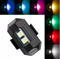 Universal Light for bike Rechargeable7Colors / Motorcycle Bike Flashing Light Recharge Modified Light Night Flying Signal Lamp LED Navigation Flash Light 1 Pcs. 