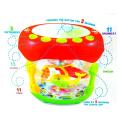 Big Musical Flash Drum with Lights and Nursery Rhymes. 