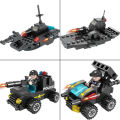 compatible with LEGO City SWAT 8-in-1 Patch Small Brick Boy Educational Creative Police Toy. 