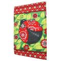 12X18'' Mini Garden Flags Red Ladybug Leaf Flower Yard Banner Display Home Decor. 