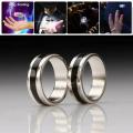 Magic Floating Rings Tricks Play Show Props Magnetic Effect Funny Invisible Ring. 