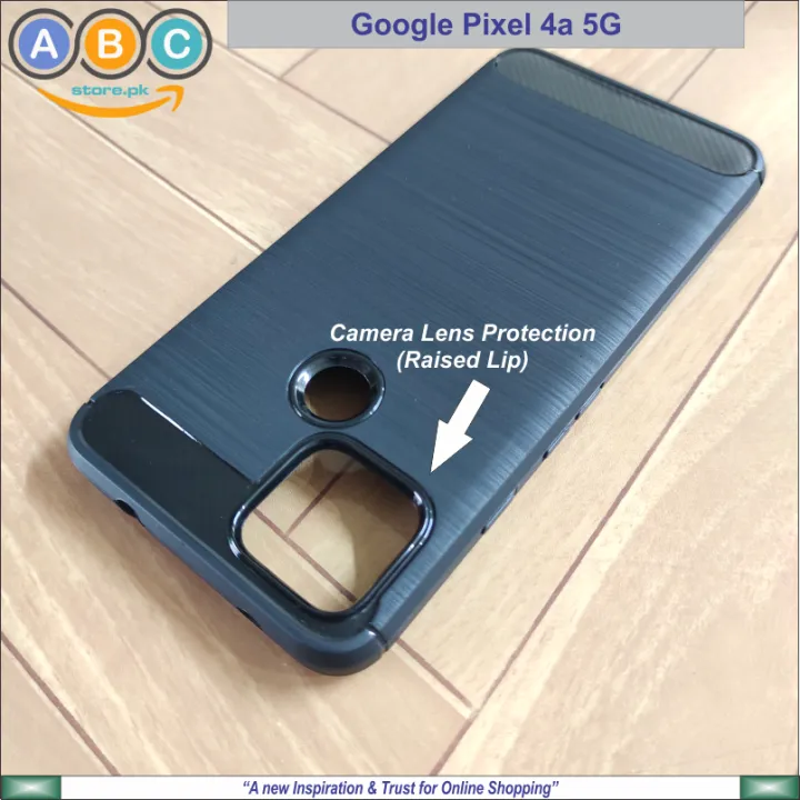 Google%20Pixel%204a%205G%20Case%20,%20Carbon%20Fiber%20and%20Brushed%20Texture%20Soft%20Silicone%20Shockproof%20Back%20Cover%20for%204a5G%20-%20Image%205