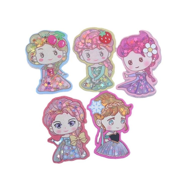 Acrylic Noctilucence Princess DIY Hand made Childern Hair Pin Necklace Material Store Cases Ornament Accessories