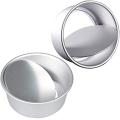 Aluminium Round Cake Pan Loose Bottom size 5.5″ x 2.9″. 