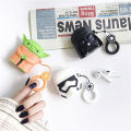 Star Wars Suitable for AirPods 1/2 AirPods Pro Earphone Sleeve Silicone Bluetooth Headset Protective Case. 