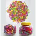 of Multicolor Soft Elastic Rubber Hair Band for Girls Hair-Candy Colors Soft Baby Hair Ties-Disposable & Small Tiny Colorful Reusable Ponytail Holders Tie Stretch Elastics-. 