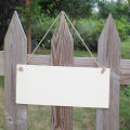 1 Set Plaques Sign Eco-friendly English Letter Printed Wood Hanging Decorative Plaque Supplies for Yard. 