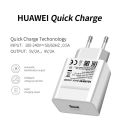 Original Huawei P9 Fast Charger QC 2.0 Quick usb type c cable EU Charge adapter for Huawei Honor 9 nova 2 3 3e 4 5e p20 lite P10. 