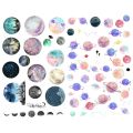 1 PCS Cute Face Weather Icon Decor Korean Aesthetic Book Journal Stickers Scrapbooking Stationery Sticker Flakes Art Supplies. 