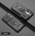 Bracket Protective Case C Shockproof Metal rmor P Protective Case Ate 13 Mi Redmi Nomi Note for Xiaomi Mi Red 13 4G Phone Case Sliding Camera Phone Case Small Pro 4G. 