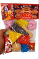 Artificial Food Toy For Kids Pretend Play Plastic toys Mix Bag Full kitchen Toy Playset. 
