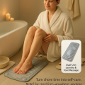 2-in-1 Silicone Washboard & Foot Pain Massager – Portable, Non-Slip, Multi-Use Laundry Mat with Suction Cups for Hand Washing Clothes & Relaxing Feet Massage at Home/Travel. 