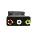 AV Component Converter Wear-resistant HDMI-compatible to 3 RGB RCA Composite AV Adapter. 