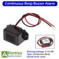 3v Loud Sound Continuous Beep Electronic Buzzer Alarm By Electrica. 