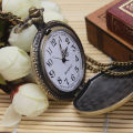 Classic Poker Pocket Watch Flip Lanyard Vintage Pocket Watch royal flush pocket watch. 