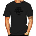 White Straight Republican Male Triggered Pro Conservative T-Shirt Tops Tees Fitted Comfortable Cotton Men T Shirt Customized. 