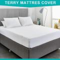 Terry Cotton Mattress Protector- 100% Waterproof Towel Type Waterproof - Non Slippery. 