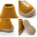 Unisex Baby Shoes First Shoes Baby Walkers Toddler First Walker Baby Girl Kids Soft Rubber Sole Baby Shoe Knit Booties Anti-slip. 